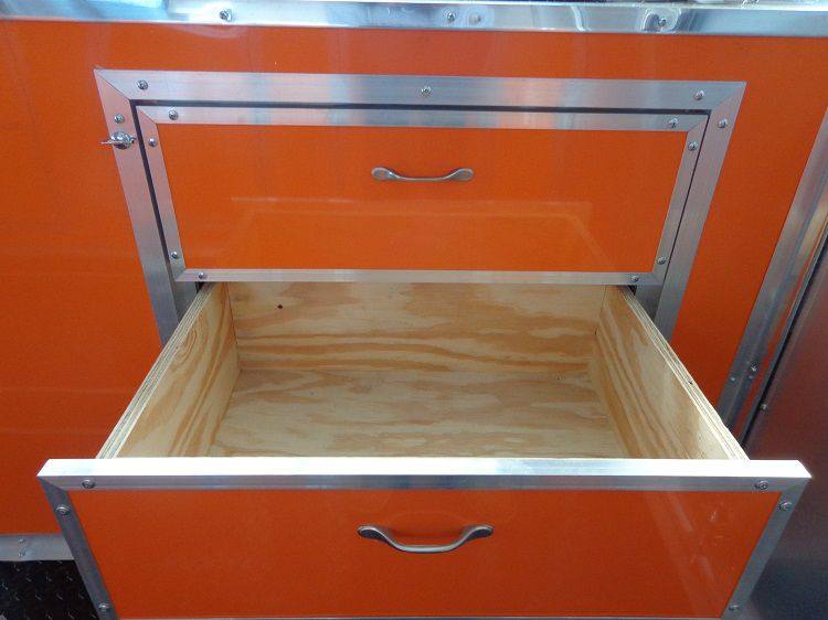 1397-concession-trailer-8.5-x30-event-bbq-smoker-catering-orange-black-restroom-5.jpg Concession Trailer 8.5'x30' Event BBQ Smoker Catering (Orange & Black) Restroom