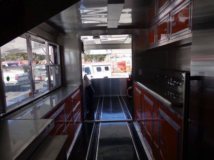 1397-concession-trailer-8.5-x30-event-bbq-smoker-catering-orange-black-restroom-54.jpg Concession Trailer 8.5'x30' Event BBQ Smoker Catering (Orange & Black) Restroom