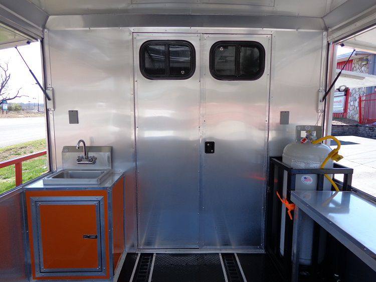 1397-concession-trailer-8.5-x30-event-bbq-smoker-catering-orange-black-restroom-63.jpg Concession Trailer 8.5'x30' Event BBQ Smoker Catering (Orange & Black) Restroom