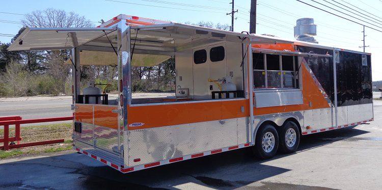 1397-concession-trailer-8.5-x30-event-bbq-smoker-catering-orange-black-restroom-68.jpg Concession Trailer 8.5'x30' Event BBQ Smoker Catering (Orange & Black) Restroom