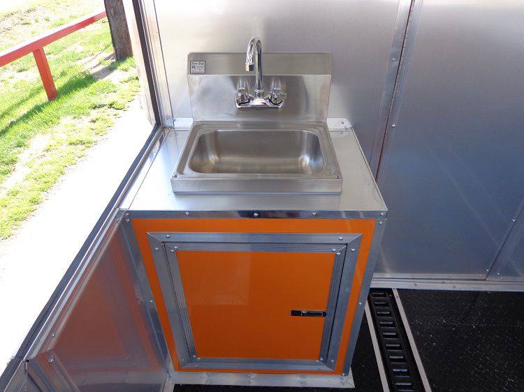 1397-concession-trailer-8.5-x30-event-bbq-smoker-catering-orange-black-restroom-80.jpg Concession Trailer 8.5'x30' Event BBQ Smoker Catering (Orange & Black) Restroom