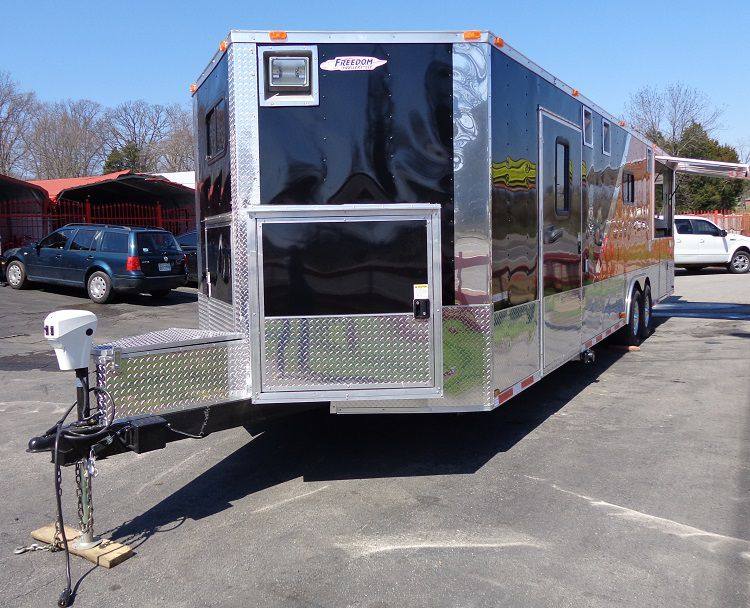 1397-concession-trailer-8.5-x30-event-bbq-smoker-catering-orange-black-restroom-86.jpg Concession Trailer 8.5'x30' Event BBQ Smoker Catering (Orange & Black) Restroom