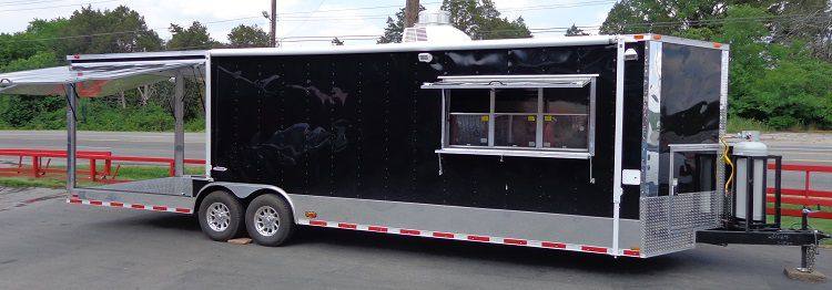 1398-concession-trailer-8.5-x30-food-event-catering-bbq-smoker-black-16.jpg Concession Trailer 8.5'x30' Food Event Catering BBQ Smoker (Black)