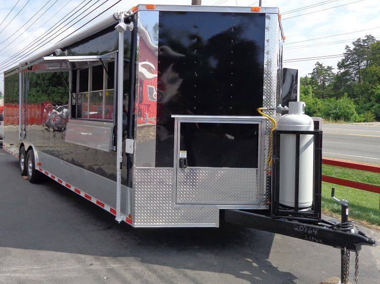 1398-concession-trailer-8.5-x30-food-event-catering-bbq-smoker-black-17.jpg Concession Trailer 8.5'x30' Food Event Catering BBQ Smoker (Black)