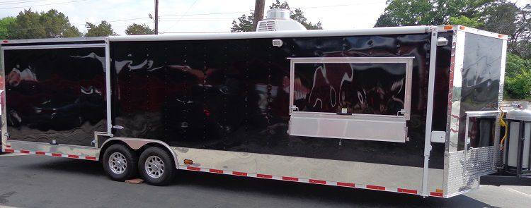 1398-concession-trailer-8.5-x30-food-event-catering-bbq-smoker-black-21.jpg Concession Trailer 8.5'x30' Food Event Catering BBQ Smoker (Black)