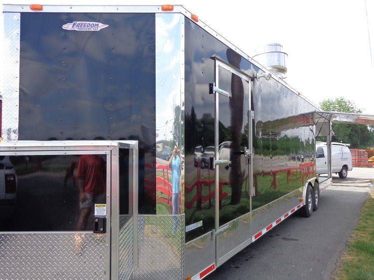 1398-concession-trailer-8.5-x30-food-event-catering-bbq-smoker-black-23.jpg Concession Trailer 8.5'x30' Food Event Catering BBQ Smoker (Black)