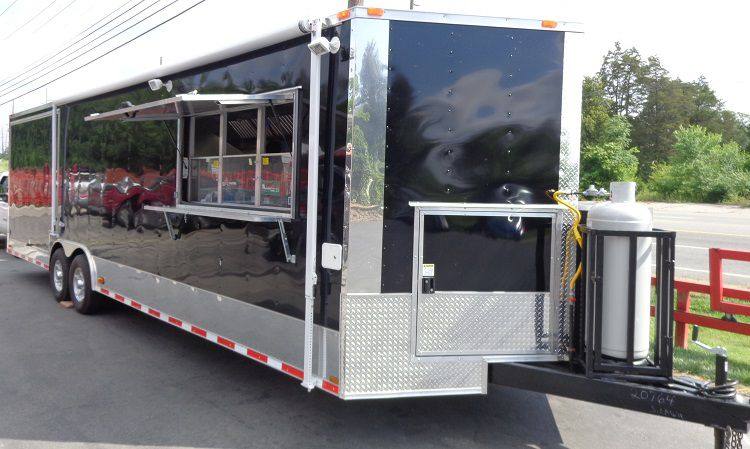 1398-concession-trailer-8.5-x30-food-event-catering-bbq-smoker-black-33.jpg Concession Trailer 8.5'x30' Food Event Catering BBQ Smoker (Black)