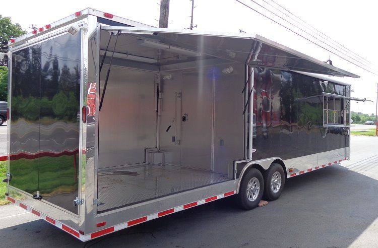 1398-concession-trailer-8.5-x30-food-event-catering-bbq-smoker-black-40.jpg Concession Trailer 8.5'x30' Food Event Catering BBQ Smoker (Black)