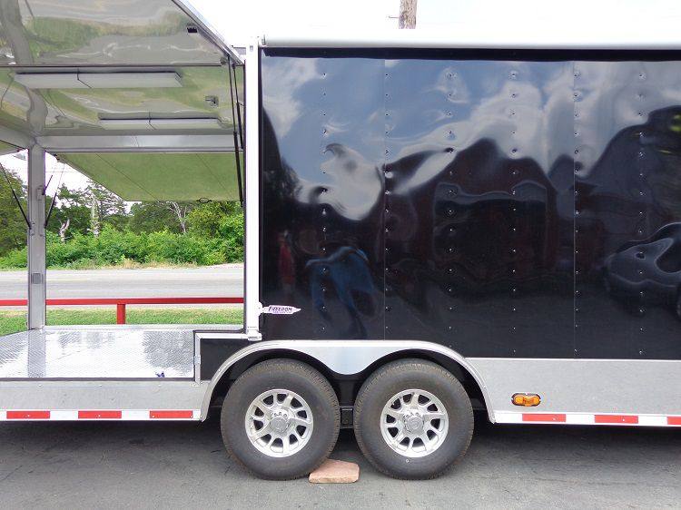 1398-concession-trailer-8.5-x30-food-event-catering-bbq-smoker-black-47.jpg Concession Trailer 8.5'x30' Food Event Catering BBQ Smoker (Black)