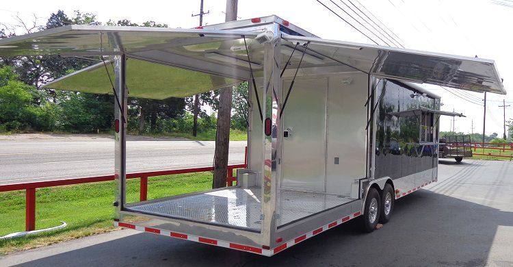 1398-concession-trailer-8.5-x30-food-event-catering-bbq-smoker-black-50.jpg Concession Trailer 8.5'x30' Food Event Catering BBQ Smoker (Black)