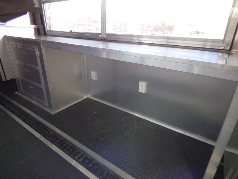 1399-concession-trailer-8.5-x30-red-food-event-catering-bbq-10.jpg Concession Trailer 8.5'x30' Red - Food Event Catering BBQ
