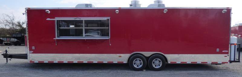 1399-concession-trailer-8.5-x30-red-food-event-catering-bbq-19.jpg Concession Trailer 8.5'x30' Red - Food Event Catering BBQ