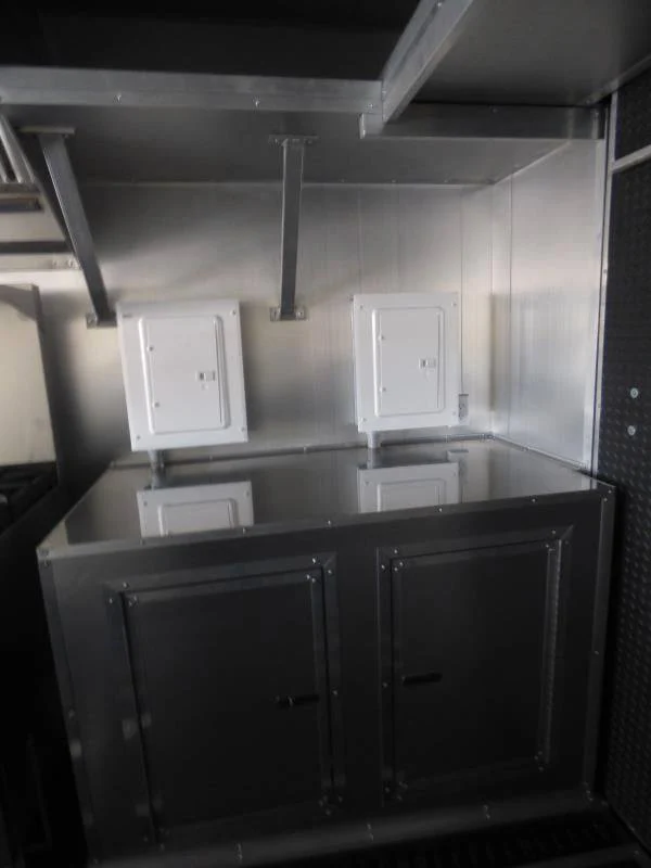 1399-concession-trailer-8.5-x30-red-food-event-catering-bbq-20.webp Concession Trailer 8.5'x30' Red - Food Event Catering BBQ