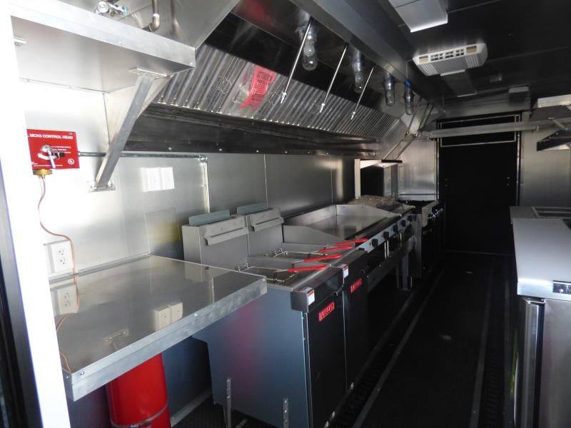 1399-concession-trailer-8.5-x30-red-food-event-catering-bbq-21.jpg Concession Trailer 8.5'x30' Red - Food Event Catering BBQ