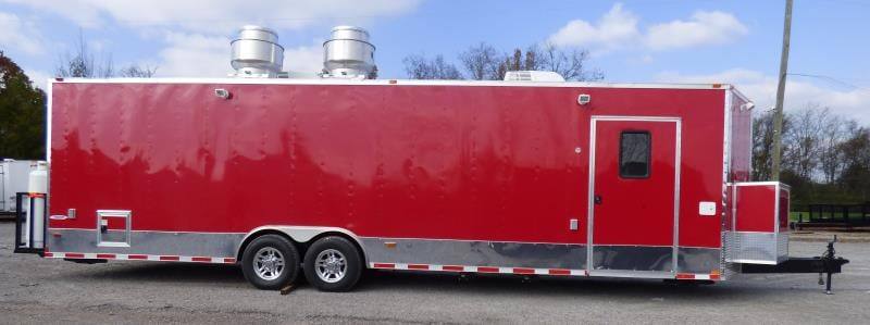 1399-concession-trailer-8.5-x30-red-food-event-catering-bbq-27.jpg Concession Trailer 8.5'x30' Red - Food Event Catering BBQ