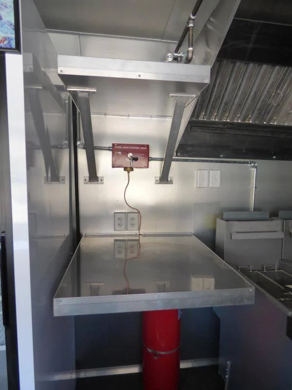 1399-concession-trailer-8.5-x30-red-food-event-catering-bbq-4.webp Concession Trailer 8.5'x30' Red - Food Event Catering BBQ