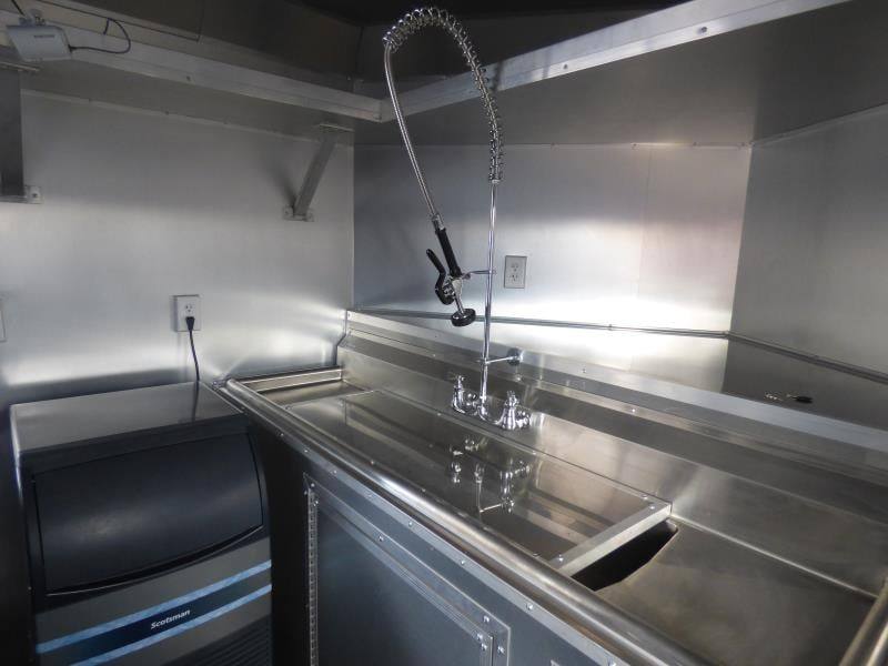 1399-concession-trailer-8.5-x30-red-food-event-catering-bbq-8.jpg Concession Trailer 8.5'x30' Red - Food Event Catering BBQ