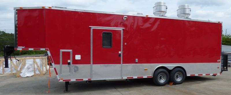 1400-concession-trailer-8.5-x30-red-food-event-catering-bbq-27.jpg Concession Trailer 8.5'x30' Red - Food Event Catering BBQ