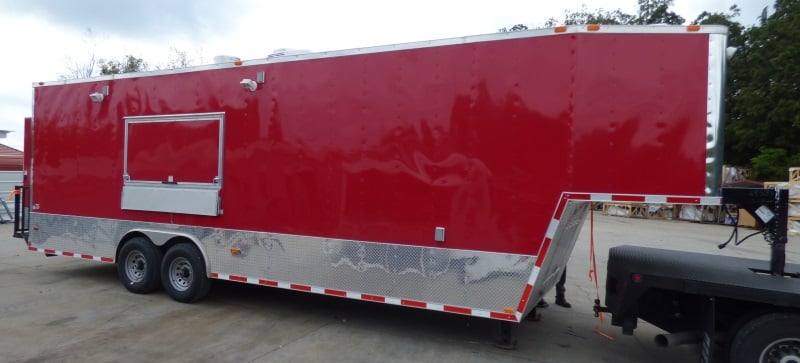 1400-concession-trailer-8.5-x30-red-food-event-catering-bbq-29.jpg Concession Trailer 8.5'x30' Red - Food Event Catering BBQ