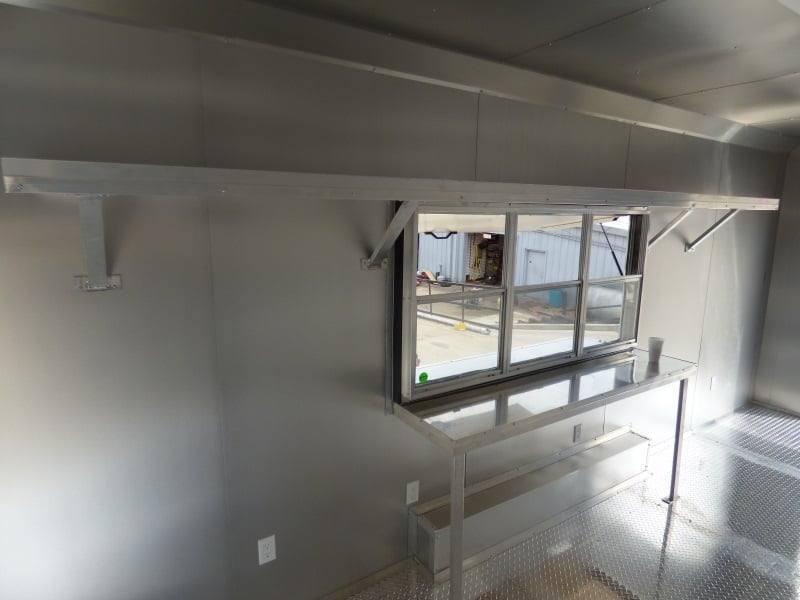1400-concession-trailer-8.5-x30-red-food-event-catering-bbq-31.jpg Concession Trailer 8.5'x30' Red - Food Event Catering BBQ