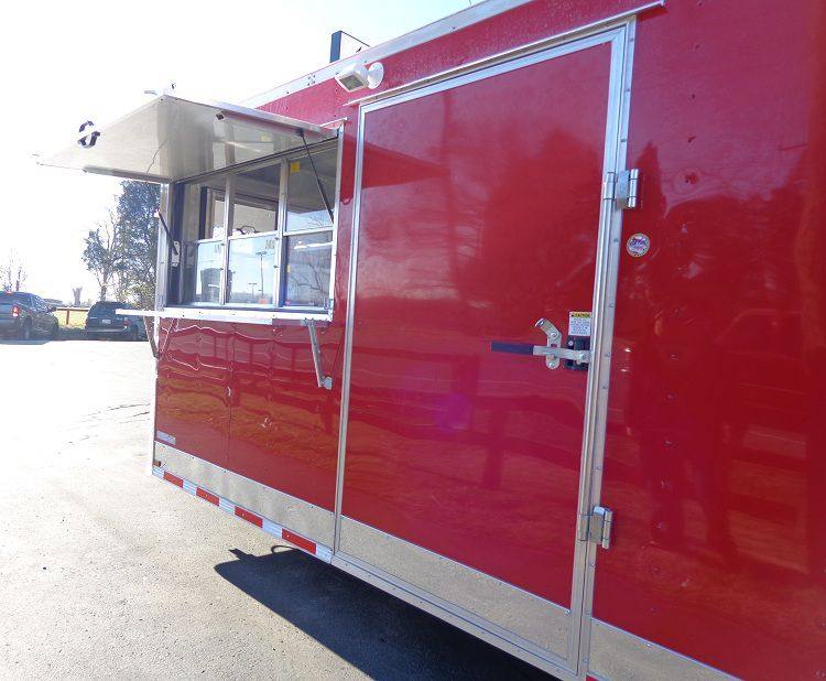 1401-concession-trailer-8.5-x30-red-smoker-bbq-event-catering-10.jpg Concession Trailer 8.5'x30' Red - Smoker BBQ Event Catering