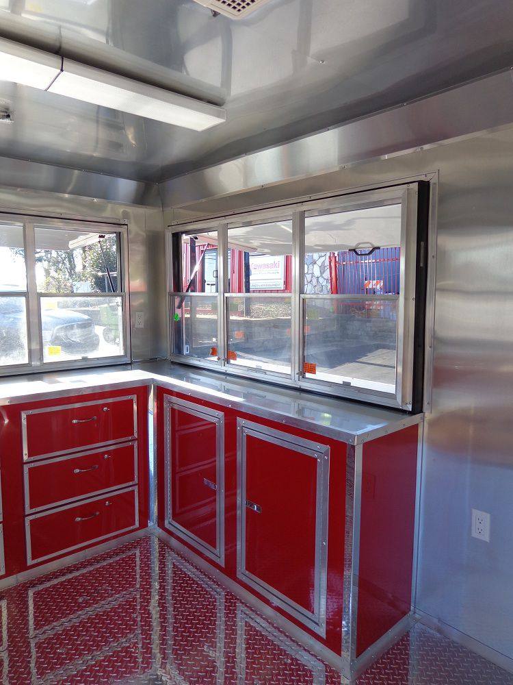 1401-concession-trailer-8.5-x30-red-smoker-bbq-event-catering-14.jpg Concession Trailer 8.5'x30' Red - Smoker BBQ Event Catering