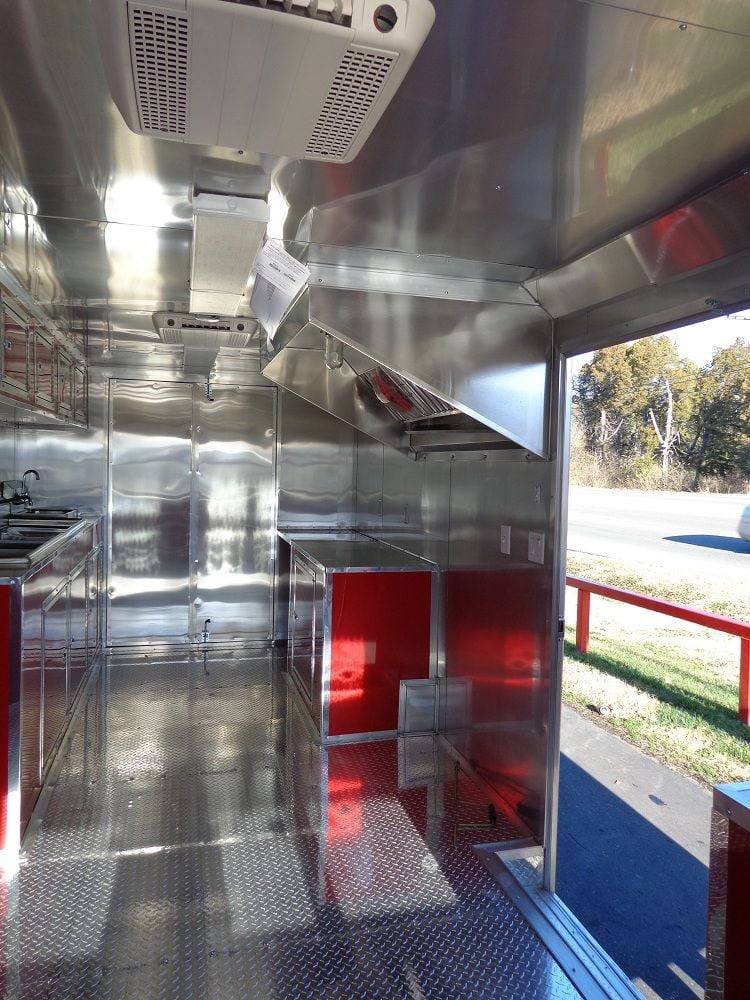1401-concession-trailer-8.5-x30-red-smoker-bbq-event-catering-19.jpg Concession Trailer 8.5'x30' Red - Smoker BBQ Event Catering