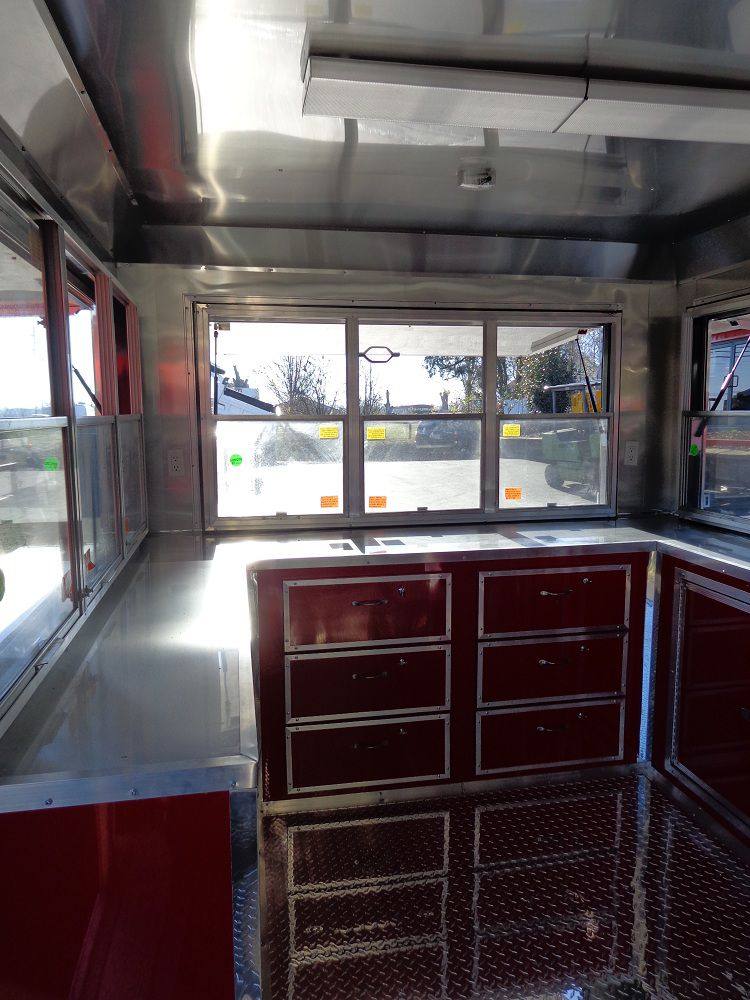 1401-concession-trailer-8.5-x30-red-smoker-bbq-event-catering-20.jpg Concession Trailer 8.5'x30' Red - Smoker BBQ Event Catering