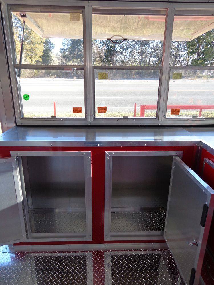 1401-concession-trailer-8.5-x30-red-smoker-bbq-event-catering-22.jpg Concession Trailer 8.5'x30' Red - Smoker BBQ Event Catering
