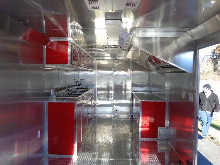 1401-concession-trailer-8.5-x30-red-smoker-bbq-event-catering-32.jpg Concession Trailer 8.5'x30' Red - Smoker BBQ Event Catering