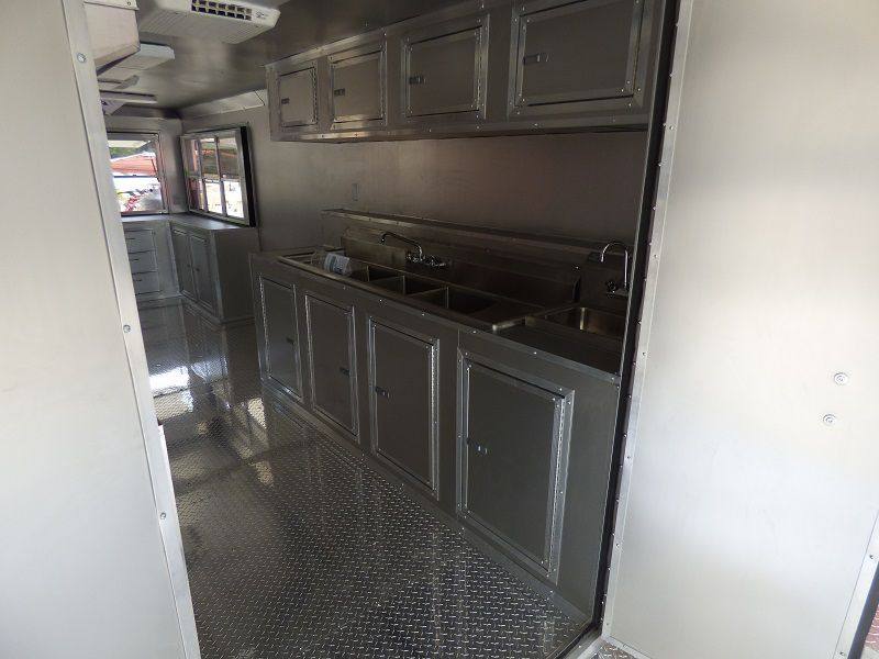 1402-concession-trailer-8.5-x30-red-smoker-bbq-food-catering-11.jpg Concession Trailer 8.5'x30' Red - Smoker BBQ Food Catering
