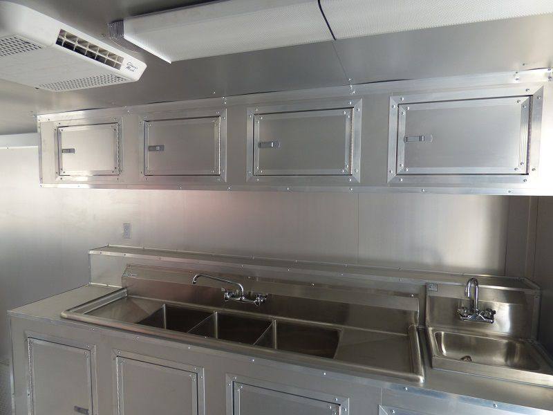 1402-concession-trailer-8.5-x30-red-smoker-bbq-food-catering-15.jpg Concession Trailer 8.5'x30' Red - Smoker BBQ Food Catering