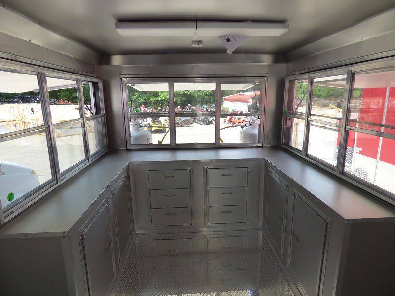 1402-concession-trailer-8.5-x30-red-smoker-bbq-food-catering-17.jpg Concession Trailer 8.5'x30' Red - Smoker BBQ Food Catering