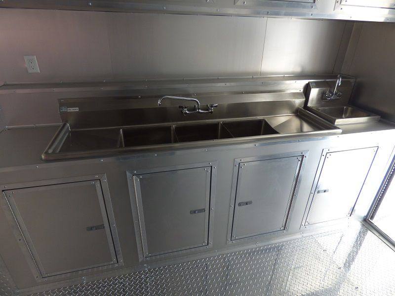 1402-concession-trailer-8.5-x30-red-smoker-bbq-food-catering-19.jpg Concession Trailer 8.5'x30' Red - Smoker BBQ Food Catering