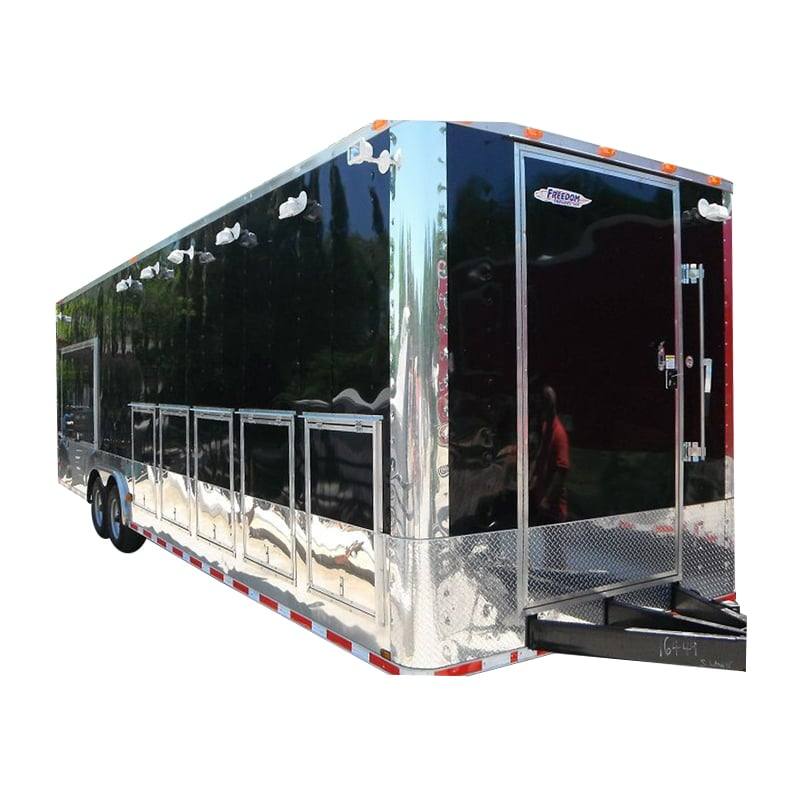 1403-concession-trailer-8.5-x30-vending-food-event-catering-black-1.jpg Concession Trailer 8.5'x30' Vending Food Event Catering (Black)