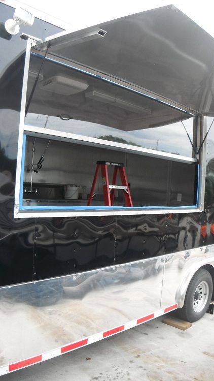 1403-concession-trailer-8.5-x30-vending-food-event-catering-black-19.jpg Concession Trailer 8.5'x30' Vending Food Event Catering (Black)