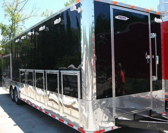 1403-concession-trailer-8.5-x30-vending-food-event-catering-black-3.jpg Concession Trailer 8.5'x30' Vending Food Event Catering (Black)