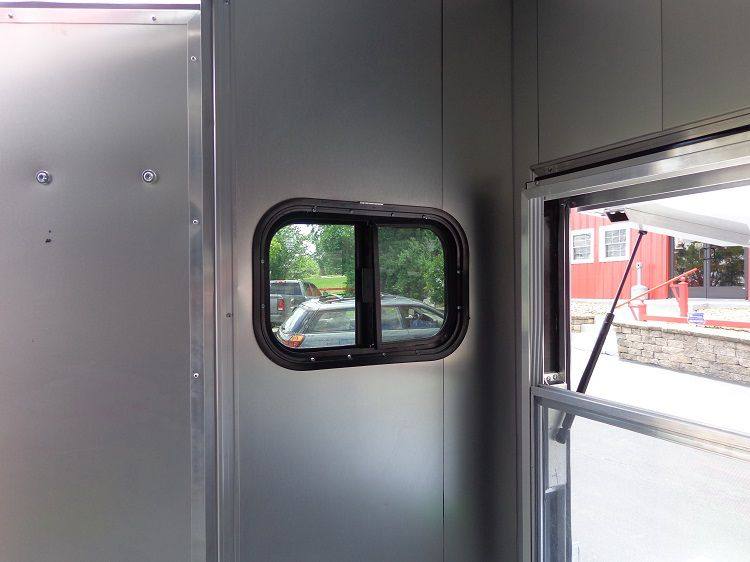 Concession Trailer 8.5'x33' Red - Custom  Event Enclosed Food Gooseneck