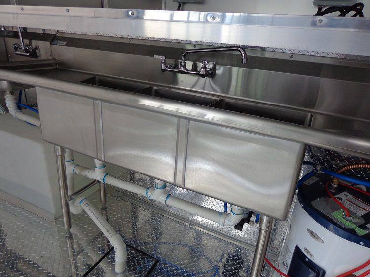 Concession Trailer 8.5'x33' Red - Custom  Event Enclosed Food Gooseneck
