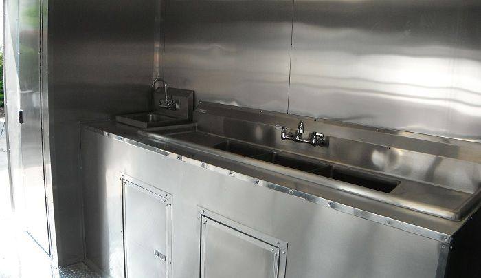 1405-concession-trailer-8.5-x34-bbq-smoker-catering-food-event-orange-restroom-19.jpg Concession Trailer 8.5'x34' BBQ Smoker Catering Food Event (Orange) Restroom