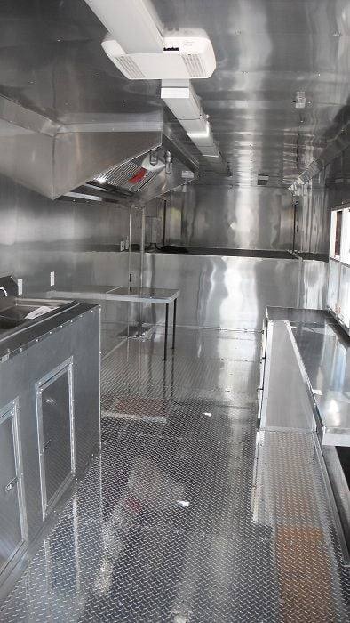 1407-concession-trailer-8.5-x34-food-bbq-vending-event-gooseneck-orange-restroom-10.jpg Concession Trailer 8.5'x34' Food BBQ Vending Event Gooseneck (Orange) Restroom