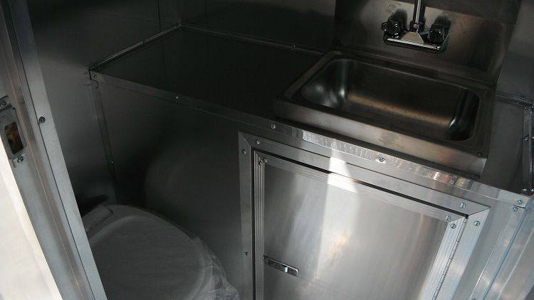 1407-concession-trailer-8.5-x34-food-bbq-vending-event-gooseneck-orange-restroom-25.jpg Concession Trailer 8.5'x34' Food BBQ Vending Event Gooseneck (Orange) Restroom