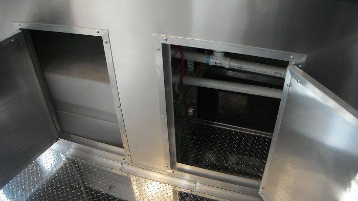 1407-concession-trailer-8.5-x34-food-bbq-vending-event-gooseneck-orange-restroom-5.jpg Concession Trailer 8.5'x34' Food BBQ Vending Event Gooseneck (Orange) Restroom