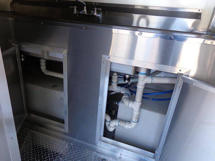 Concession Trailer 8.5'x34' Food Event Catering Gooseneck (Orange) Restroom