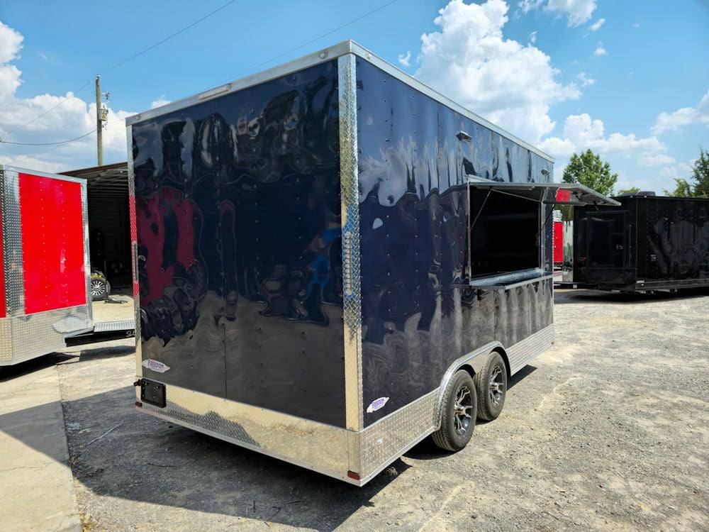 141-8.5-x-16-indigo-blue-concession-trailer-food-event-catering-14.jpg 8.5' X 16' Indigo Blue Concession Trailer Food Event Catering