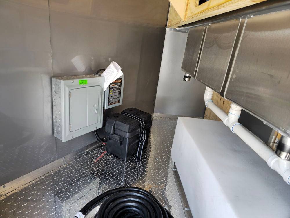 141-8.5-x-16-indigo-blue-concession-trailer-food-event-catering-4.jpg 8.5' X 16' Indigo Blue Concession Trailer Food Event Catering