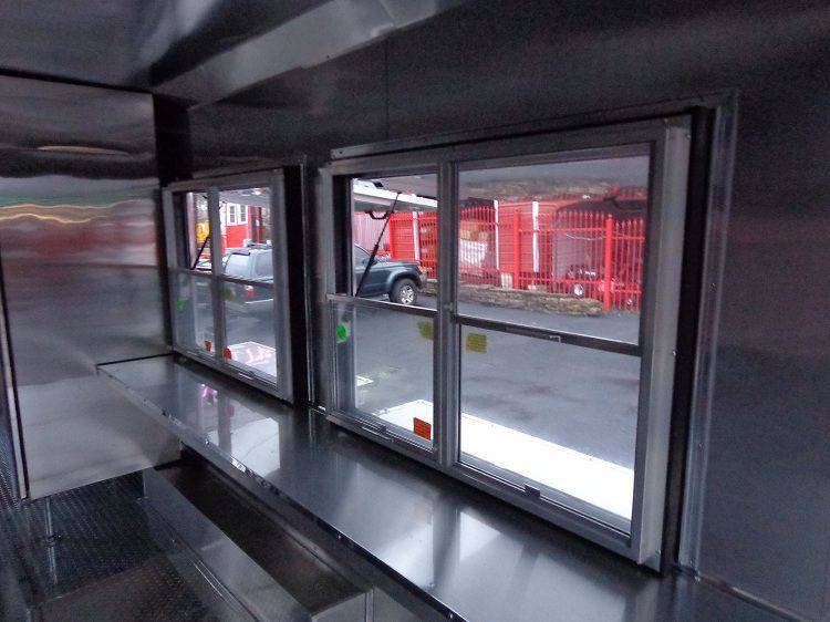 Concession Trailer 8.5'x34' With Appliances - Gooseneck (Orange) Restroom