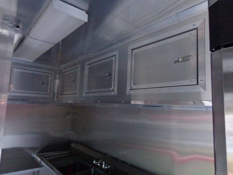 Concession Trailer 8.5'x34' With Appliances - Gooseneck (Orange) Restroom