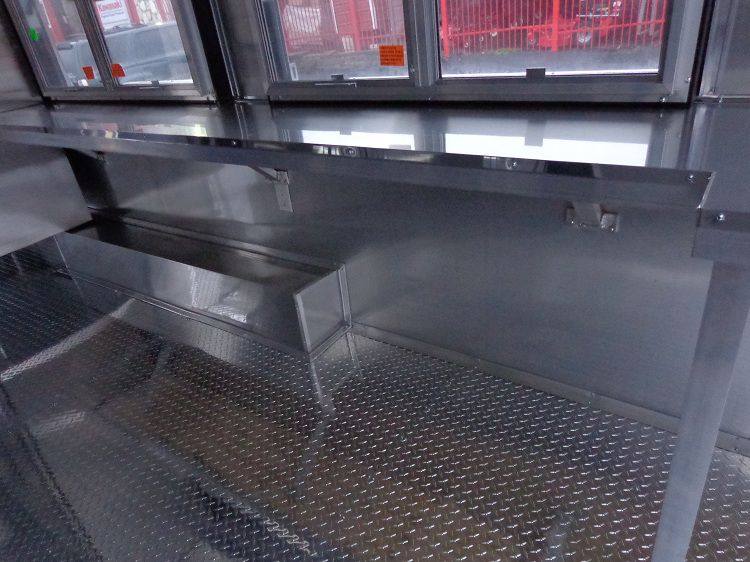 Concession Trailer 8.5'x34' With Appliances - Gooseneck (Orange) Restroom