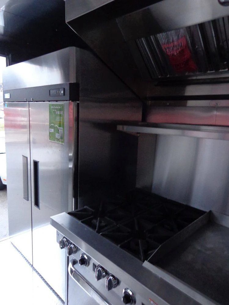 Concession Trailer 8.5'x34' With Appliances - Gooseneck (Orange) Restroom